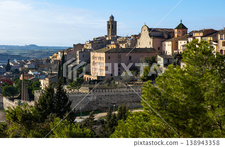 Panoramic views of Cervera city, La Segarra, Province of Lleida, Catalonia, Spain Panoramic views of Cervera city, La Segarra, Province of Lleida, Catalonia, Spain 138943358