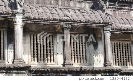 Angkor Wat, Cruciform Gallery, Lattice Windows Angkor Wat, Cruciform Gallery, Lattice Windows 138944122