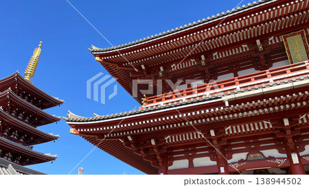 淺草寺，東京淺草：熱門旅遊景點。 138944502