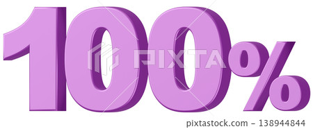 3D Material_Numbers_100%_Metallic_Purple 3D Material_Numbers_100%_Metallic_Purple 138944844