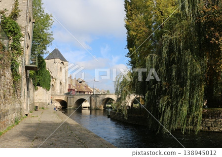 Moret-sur-Loing, a small town on the outskirts of Paris that Sisley loved 138945012