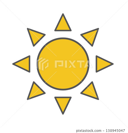 Sun illustration, clear sky, sunshine 138945047