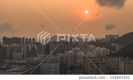 April 15 2026 Cheung Sha Wan Sunset Urban Skyline April 15 2026 Cheung Sha Wan Sunset Urban Skyline 138945262