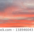 A gradient of sunset colors the sky | A quiet end to the day 138946043
