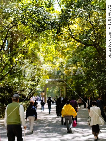 Spring Ise Shrine 138946872