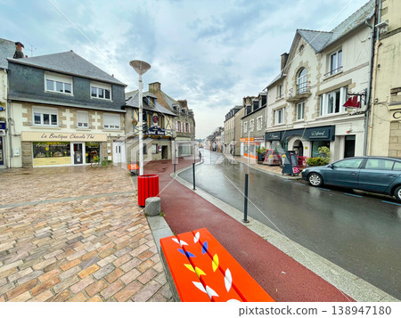 The townscape of Ludéac in western France The townscape of Ludéac in western France 138947180