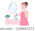 護膚品女性 138947273