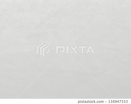 A horizontal background image of a white-gray wall with trowel marks remaining. A horizontal background image of a white-gray wall with trowel marks remaining. 138947333