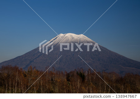 The magnificent view of Mount Yotei The magnificent view of Mount Yotei 138947667