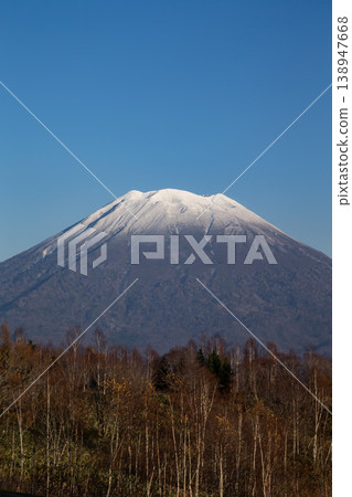 The magnificent view of Mount Yotei The magnificent view of Mount Yotei 138947668