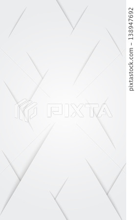 Abstract white copyspace vertical background decorative with gray shadow cross lines, Vector illustration Abstract white copyspace vertical background decorative with gray shadow cross lines, Vector illustration 138947692