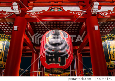 【東京】夜幕下的淺草寺,燈火通明 【東京】夜幕下的淺草寺,燈火通明 138948169