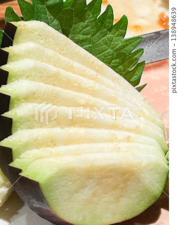 新鮮茄子刺身 新鮮茄子刺身 138948639