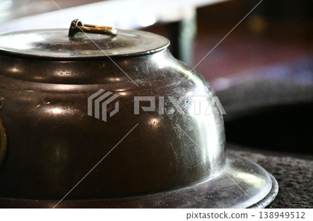 Scenery with a hearth 138949512