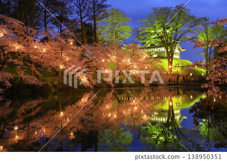 高田城遺址公園 - 燈光秀 高田城遺址公園 - 燈光秀 138950351