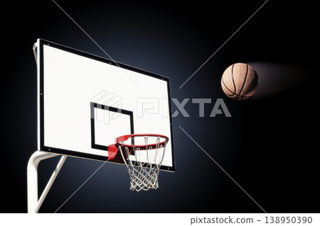 basketball, ball, 3d 138950390
