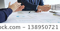 Business handshake agreement in a spacious office with the result of negotiations, successful partnership agreement, teamwork and corporate negotiation concept 138950721