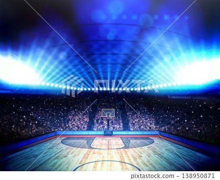 seats, light, basketball 138950871