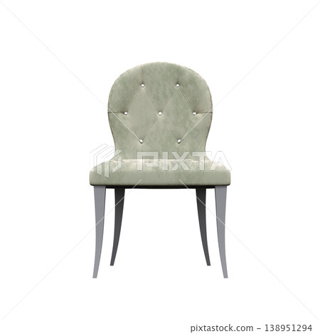 chair isolate on a transparent background, interior furniture, 3D illustration, cg render chair isolate on a transparent background, interior furniture, 3D illustration, cg render 138951294