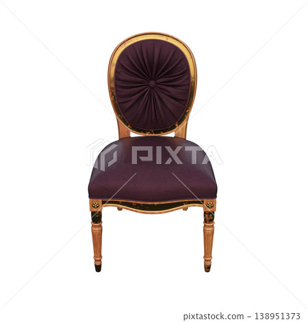 chair isolate on a transparent background, interior furniture, 3D illustration, cg render chair isolate on a transparent background, interior furniture, 3D illustration, cg render 138951373