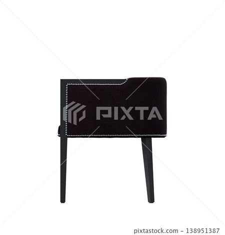chair isolate on a transparent background, interior furniture, 3D illustration, cg render chair isolate on a transparent background, interior furniture, 3D illustration, cg render 138951387
