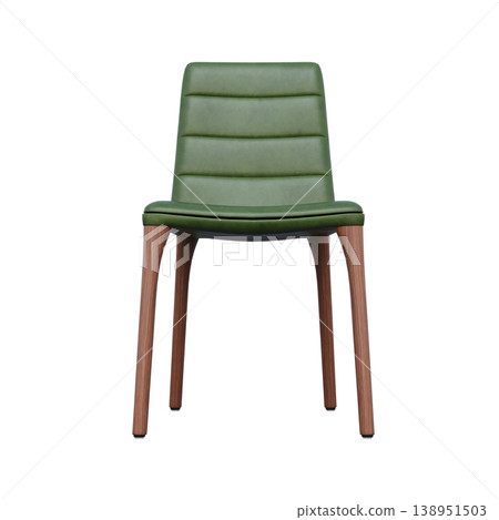 chair isolate on a transparent background, interior furniture, 3D illustration, cg render chair isolate on a transparent background, interior furniture, 3D illustration, cg render 138951503