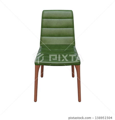 chair isolate on a transparent background, interior furniture, 3D illustration, cg render chair isolate on a transparent background, interior furniture, 3D illustration, cg render 138951504