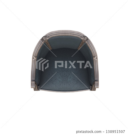chair isolate on a transparent background, interior furniture, 3D illustration, cg render chair isolate on a transparent background, interior furniture, 3D illustration, cg render 138951507