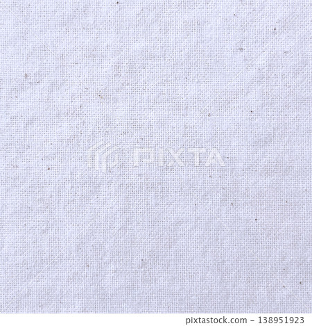 A square background image with a light pale blue, plain cotton fabric texture. 138951923