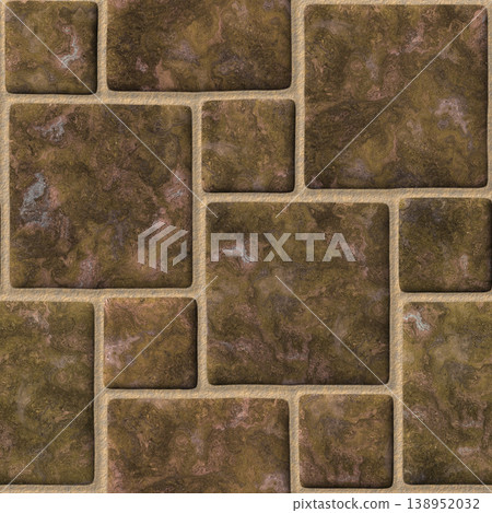 Seamless marble tile texture with natural veins. Hi-res texture. Seamless marble tile texture with natural veins. Hi-res texture. 138952032