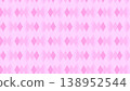 Pink retro abstract geometric pattern 258 138952544