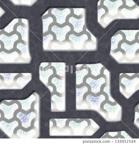 Seamless steel floor plate texture. High resolution photo filter. Seamless steel floor plate texture. High resolution photo filter. 138952584