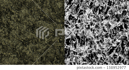 Seamless pattern of dry cracked earth. Clay texture via an alpha channel. Seamless pattern of dry cracked earth. Clay texture via an alpha channel. 138952977