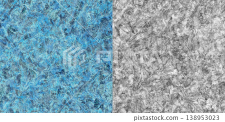 Seamless cold winter nature surface pattern. Ice texture via an alpha channel. Seamless cold winter nature surface pattern. Ice texture via an alpha channel. 138953023