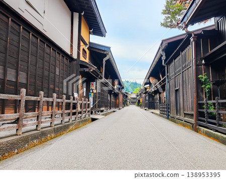 飛Tak高山的老城鎮景觀 飛Tak高山的老城鎮景觀 138953395