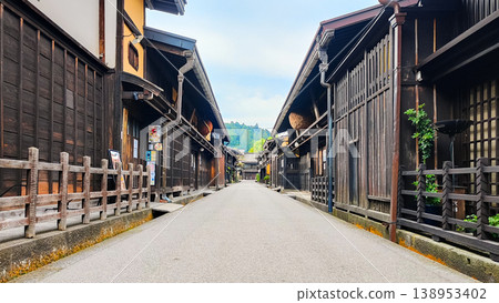 飛Tak高山的老城鎮景觀 飛Tak高山的老城鎮景觀 138953402