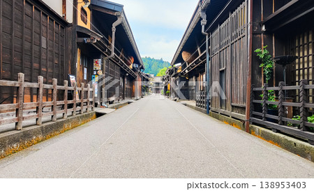 飛Tak高山的老城鎮景觀 飛Tak高山的老城鎮景觀 138953403