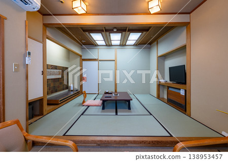 日本旅館的客房(圖片) 日本旅館的客房(圖片) 138953457