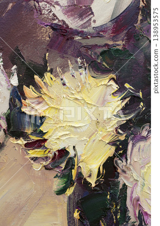 Oil painting, abstract drawing, handmade Oil painting, abstract drawing, handmade 138953575