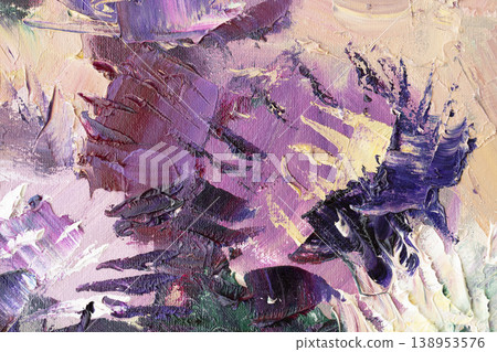 Oil painting, abstract drawing, handmade Oil painting, abstract drawing, handmade 138953576