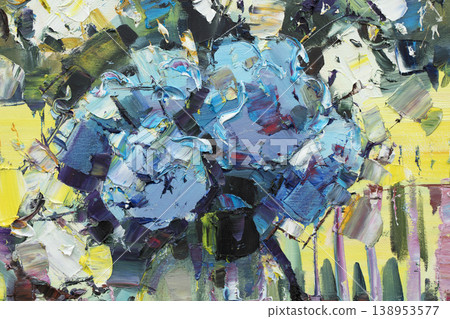 Oil painting, abstract drawing, handmade Oil painting, abstract drawing, handmade 138953577