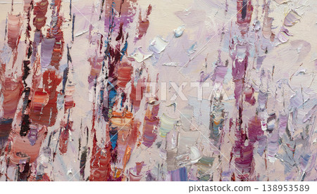 Oil painting, abstract drawing, handmade Oil painting, abstract drawing, handmade 138953589