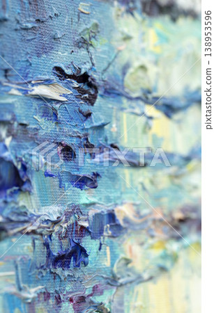 Oil painting, abstract drawing, handmade Oil painting, abstract drawing, handmade 138953596