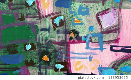 Oil painting, abstract drawing, handmade Oil painting, abstract drawing, handmade 138953655