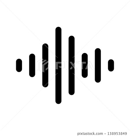 聲波，音訊波形圖示 01 138953849
