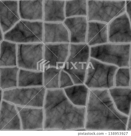 Seamless pattern of natural sandstone tiles stitched together with clay. Seamless pattern of natural sandstone tiles stitched together with clay. 138953927
