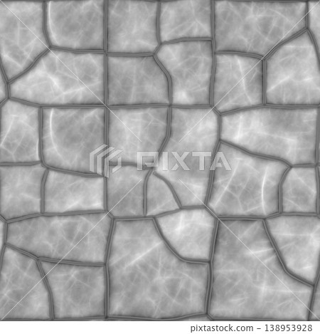 Seamless pattern of natural sandstone tiles stitched together with clay. Seamless pattern of natural sandstone tiles stitched together with clay. 138953928