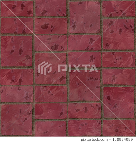 Seamless pattern of natural sandstone tiles stitched together with clay. Seamless pattern of natural sandstone tiles stitched together with clay. 138954099