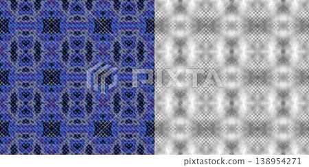 Fancy pattern vertical fabric, seamless textile pattern. Wall texture via an alpha channel. Fancy pattern vertical fabric, seamless textile pattern. Wall texture via an alpha channel. 138954271