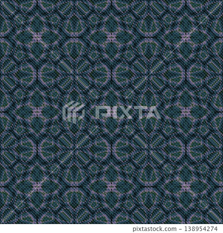 Grainy basketry dry grass carpet, seamless textile pattern. 138954274
